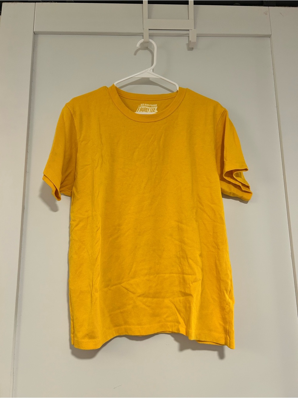 Big Bud Press Bright Yellow Burly Tee